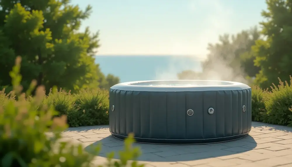 Aufblasbarer Whirlpool für 2 Personen: Der ideale Spa-Moment