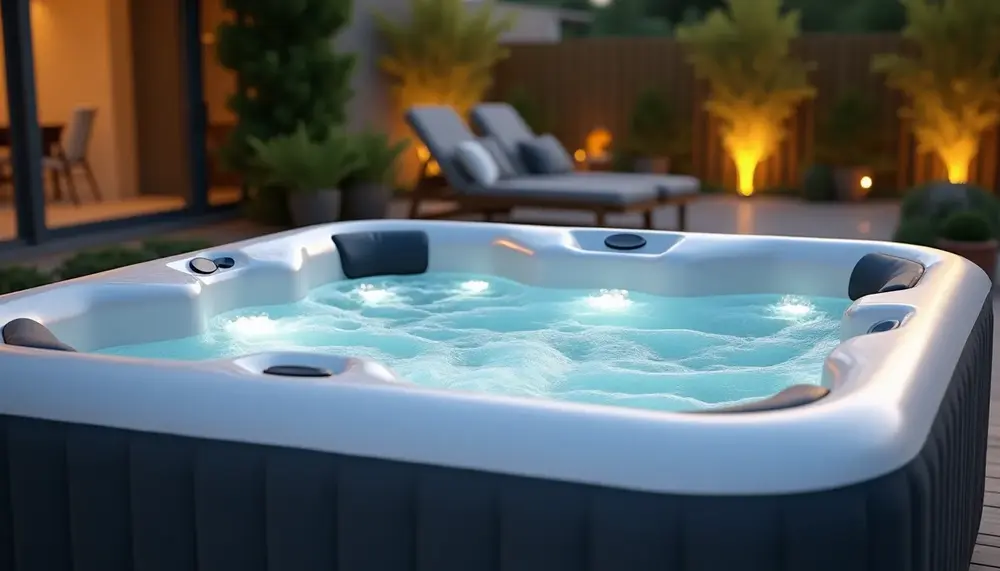 Der aufblasbare Whirlpool mit Hydrojet: Erleben Sie eine neue Dimension der Entspannung