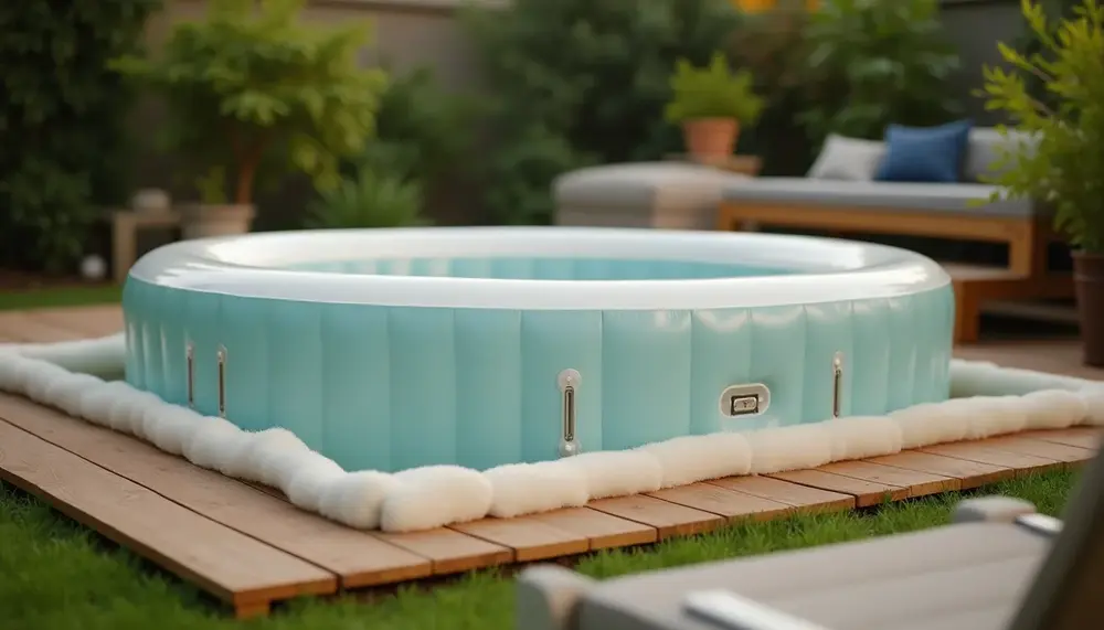 DIY-Anleitung: Aufblasbare Whirlpool Umrandung selber bauen