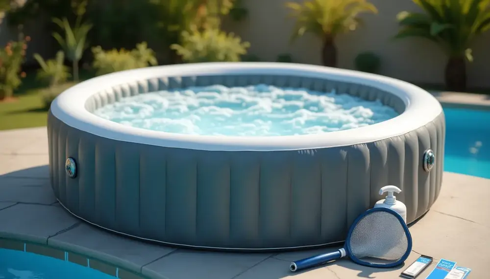 Ursachen und Lösungen für trübes Wasser im aufblasbaren Whirlpool
