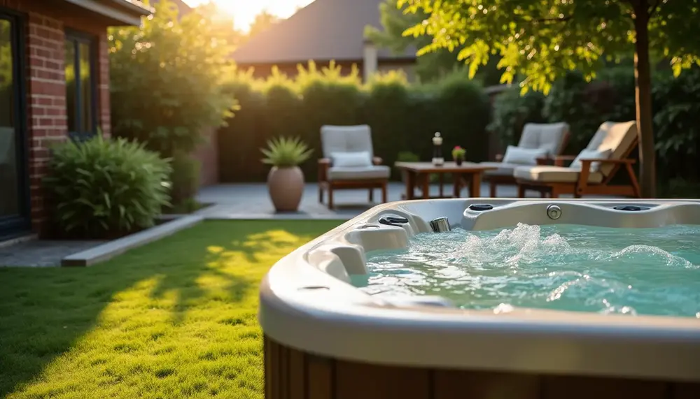 Whirlpool Garten mit Abdeckung: Schutz und Komfort vereint