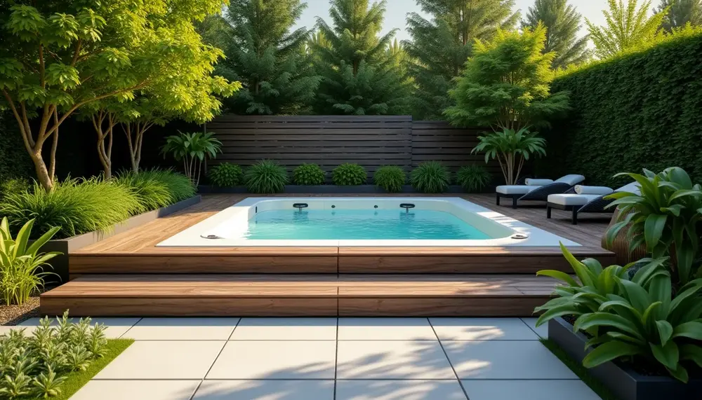 Whirlpool Garten Podest: Die besten Bauideen für Ihren Whirlpool