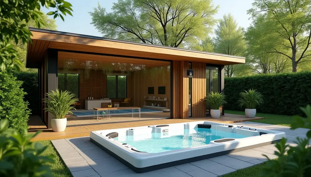 Whirlpool im Gartenhaus: Tipps zur Vermeidung von Feuchtigkeit