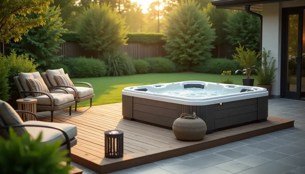 Whirlpool und Gartenmöbel: So gestalten Sie Ihre Wohlfühloase